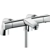 Mitigeur baignoire thermostatique HANSGROHE Ecostat Universal chromé avec colonnettes