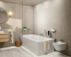 Mitigeur bain douche monotrou chrome Hansgrohe Vernis Blend