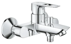 Mitigeur bain/douche 2 trous Grohe StartLoop en laiton coloris chromé entraxe 150 mm