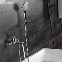 Mitigeur Bain/Douche Anti-Calcaire Chrome IMEX BELGICA BDZ044-4