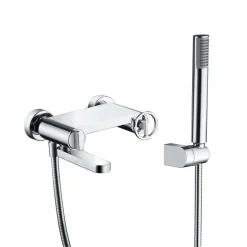 Mitigeur Bain/Douche Anti-Calcaire Chrome IMEX OLIMPO BDC033-4