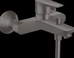 Mitigeur bain/douche HANSGROHE Talis E noir chrome brossé 71740340