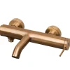 Mitigeur bain-douche mécanique cuivre brossé Essebagno Luisa