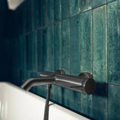 Mitigeur bain-douche mécanique gun métal Essebagno Luisa