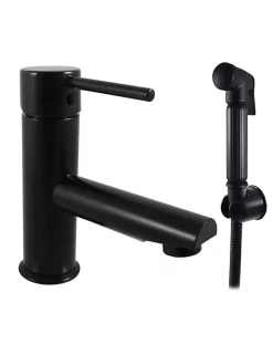 Mitigeur bidet avec douchette SEINA en laiton noir