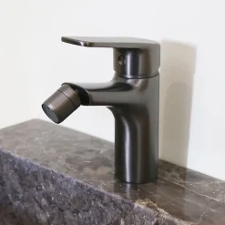 Mitigeur bidet Gun Metal Essebagno Full