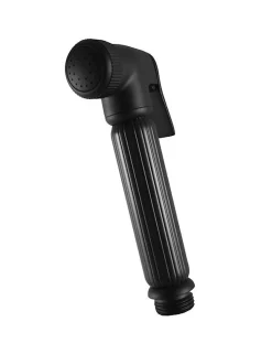 Mitigeur bidet ou WC encastrable SEINA avec douchette en laiton noir mat