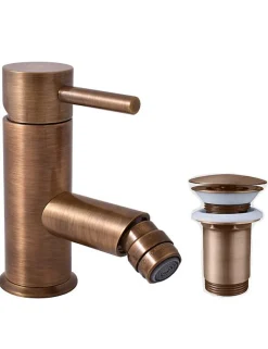Mitigeur bidet SEINA avec bonde laiton bronze