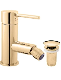 Mitigeur bidet SEINA avec bonde en laiton noir