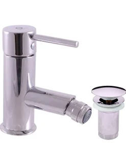 Mitigeur bidet SEINA avec bonde en laiton noir