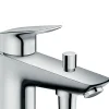 Mitigeur de baignoire chromé Hansgrohe Logis Universal