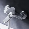 Mitigeur de baignoire mécanique Robinet de baignoire, mitigeur salle de bain, Blanc FTA10033 Hit AM.PM