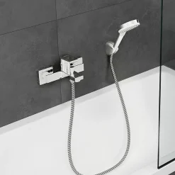 Mitigeur de baignoire mécanique Hansgrohe Vernis Shape chromé