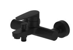 Mitigeur de baignoire noir GoodHome Cavally