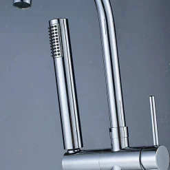 Mitigeur de baignoire sur pied autoportant CALGARY chrome