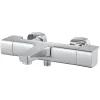 Mitigeur de baignoire thermostatique chromé GoodHome Teesta