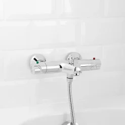 Mitigeur de baignoire thermostatique GoodHome Torba