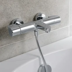 Mitigeur de baignoire thermostatique GoodHome Cavally
