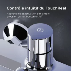 Mitigeur de baignoire TouchReel, Robinet de baignoire, mitigeur salle de bain, Chromé, FXT10500 X-Joy AM.PM