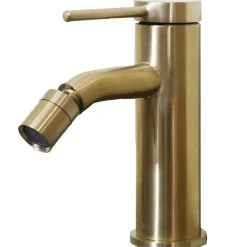 Mitigeur de bidet avec mousseur orientable, doré, Essebagno Lollipop