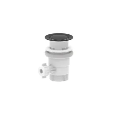 Mitigeur de bidet monotrou avec mousseur orientable, noir mat, GoodHome Owens