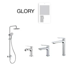 Mitigeur de bidet SKY BATH chromé série GLORY
