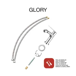 Mitigeur de bidet SKY BATH chromé série GLORY
