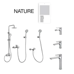 Mitigeur de bidet SKY BATH chromé série NATURE