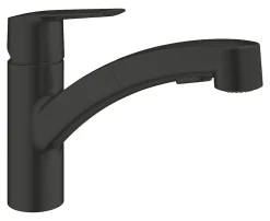 Mitigeur de cuisine avec douchette noir Grohe Start