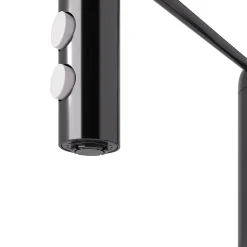 Mitigeur de cuisine avec douchette noir GoodHome Gevuina