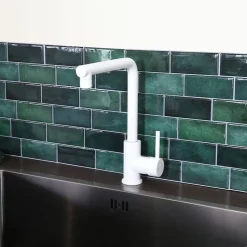 Mitigeur de cuisine blanc Essebagno Pure II