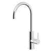 Mitigeur de cuisine chromé GoodHome Zanthe