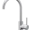 Mitigeur de cuisine haut en laiton chromé H.33,5 cm, Cooke & Lewis Katiki
