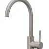 Mitigeur de cuisine nickel brossé, GoodHome Katiki