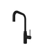 Mitigeur de cuisine noir GoodHome Argania