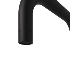 Mitigeur de cuisine noir GoodHome Argania