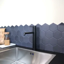 Mitigeur de cuisine noir Essebagno Lollipop