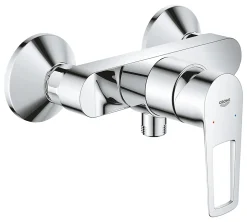 Mitigeur de douche 2 trous Grohe StartLoop en métal coloris chromé entraxe 150 mm
