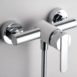 Mitigeur de Douche anti-calcaire Chrome IMEX ROMA BDR001-5