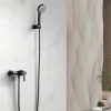 Mitigeur de Douche anti-calcaire Noir Mat IMEX ROMA BDR001-5NG