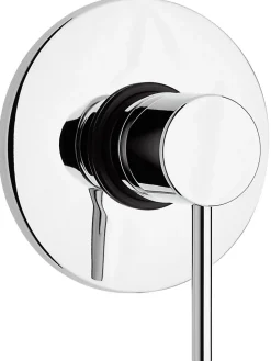 Mitigeur De Douche Encastré Avec Plaque Extérieure Chromée - Salice