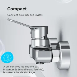 Mitigeur de douche mécanique Robinet Salle de Bain Chromé, FXA20000 X-Joy AM.PM