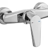 Mitigeur de douche mécanique chrome, Edouard Rousseau Gloss