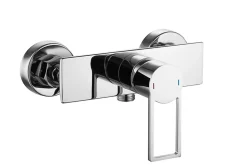 Mitigeur de douche mécanique chrome, Edouard Rousseau Styl