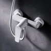 Mitigeur de douche mécanique Robinet Salle de Bain Blanc, FTA20033 Hit AM.PM