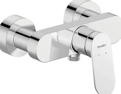 Mitigeur de douche monocommande Chrome - apparent - 1 sortie - 21,6x16,5x11,3 - Wave