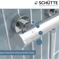 Mitigeur de douche thermostatique Schütte LONDON chromé