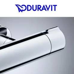 Mitigeur de douche thermostatique DURAVIT 1000 doré poli