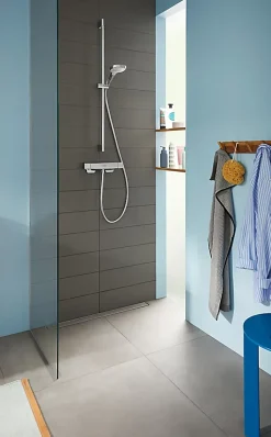 Mitigeur de douche thermostatique Hansgrohe Ecostat E