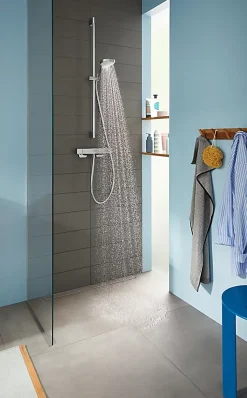 Mitigeur de douche thermostatique Hansgrohe Ecostat E